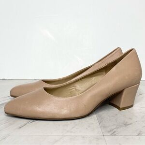 Naturalizer Carmen Tan Leather Pump 8W